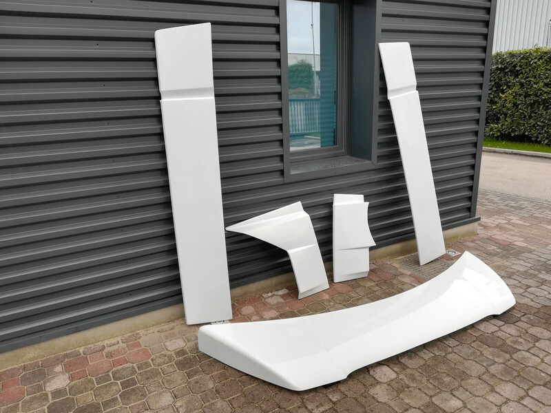 Mercedes-Benz AROCS ACTROS StreamSpace - Аэродинамика/ Спойлеры для Грузовиков: фото 2 Mercedes-Benz AROCS ACTROS StreamSpace - Аэродинамика/ Спойлеры для Грузовиков: фото 2