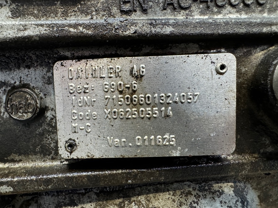 MERCEDES GEARBOX G90-6 // 715066 - Коробка передач для Грузовиков: фото 1 MERCEDES GEARBOX G90-6 // 715066 - Коробка передач для Грузовиков: фото 1