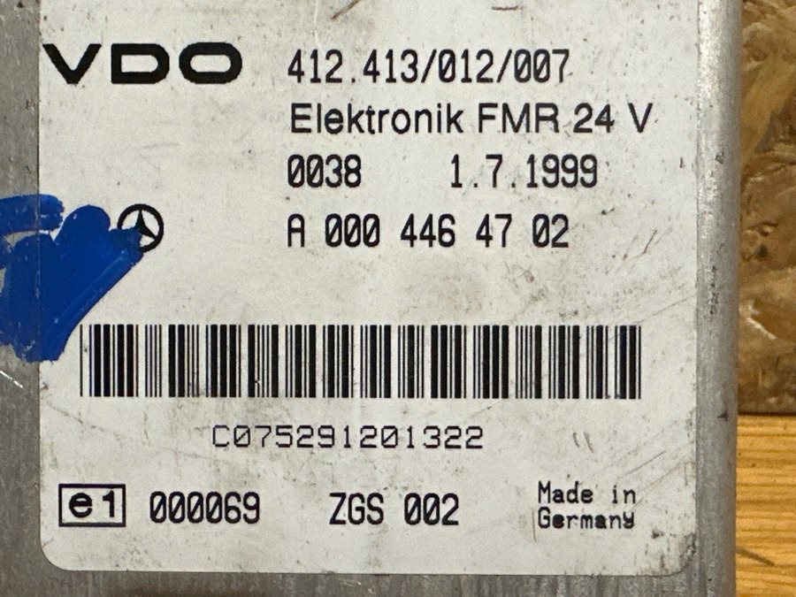 MERCEDES VDO EUC A0004464702 - Электрическая система для Грузовиков: фото 2 MERCEDES VDO EUC A0004464702 - Электрическая система для Грузовиков: фото 2