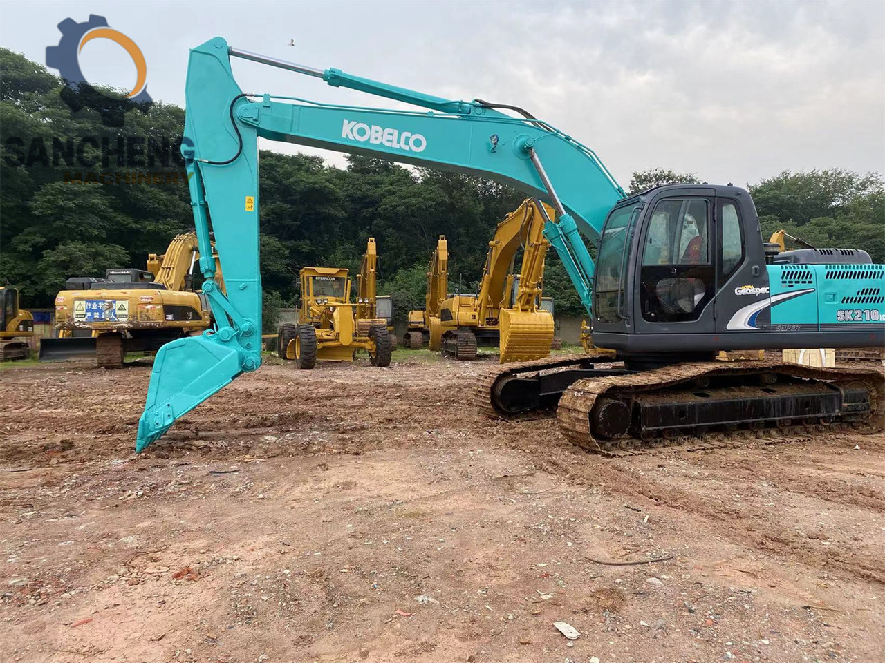 KOBELCO SK210LC-8 - Гусеничный экскаватор: фото 3 KOBELCO SK210LC-8 - Гусеничный экскаватор: фото 3