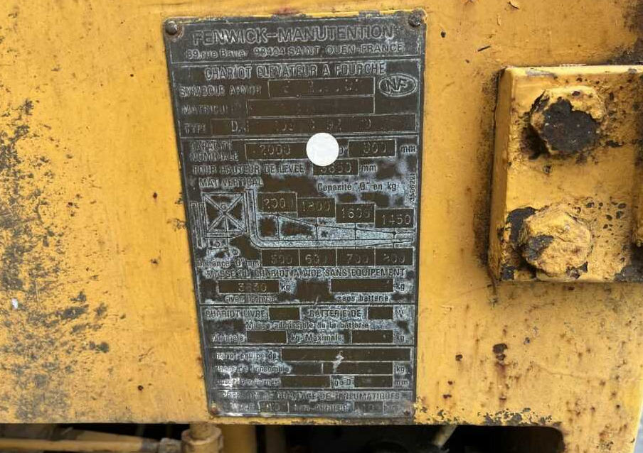 Fenwick DAP205 - Дизельный погрузчик: фото 4 Fenwick DAP205 - Дизельный погрузчик: фото 4