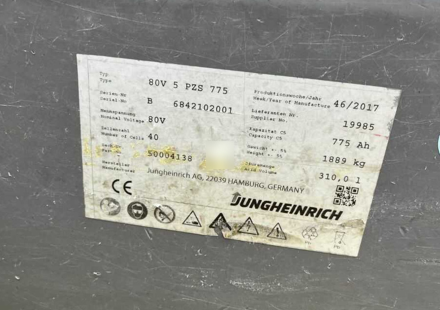 Jungheinrich EFG430 - Электропогрузчик: фото 5 Jungheinrich EFG430 - Электропогрузчик: фото 5