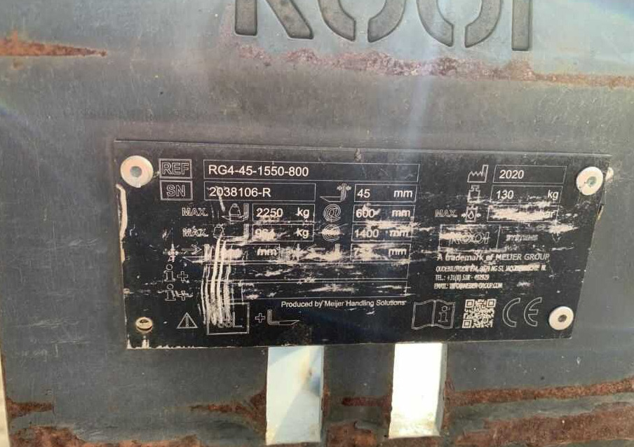 Kooi RG4-45-1550 - Стрела для Погрузочно-разгрузочной техники: фото 3 Kooi RG4-45-1550 - Стрела для Погрузочно-разгрузочной техники: фото 3