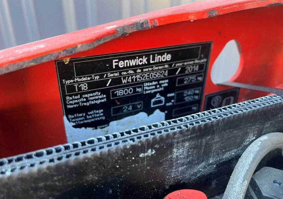 Linde T18 - Тележка: фото 5 Linde T18 - Тележка: фото 5