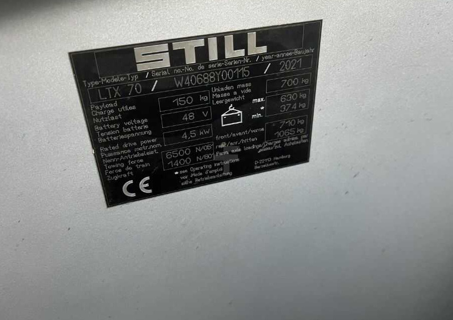Still LTX70 - Складской тягач: фото 4 Still LTX70 - Складской тягач: фото 4