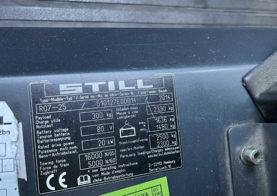 Still R07-25 - Складской тягач: фото 3 Still R07-25 - Складской тягач: фото 3