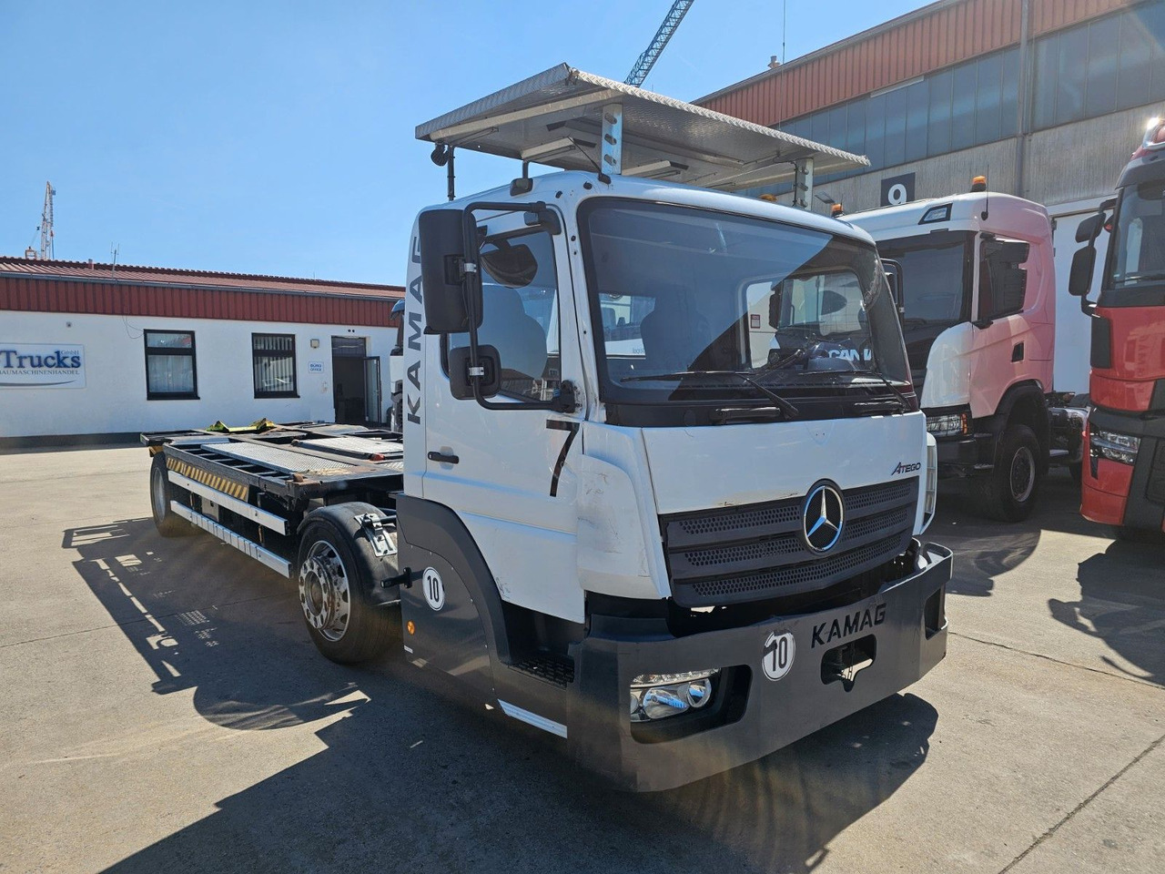 Mercedes-Benz KAMAG * WBH25 * UMSETZER * KLIMA * STANDHEIZ. * - Грузовик-контейнеровоз/ Сменный кузов: фото 3 Mercedes-Benz KAMAG * WBH25 * UMSETZER * KLIMA * STANDHEIZ. * - Грузовик-контейнеровоз/ Сменный кузов: фото 3