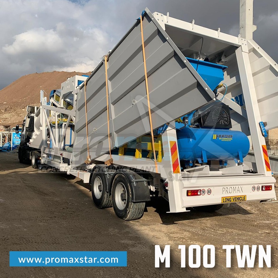 PROMAX MOBILE CONCRETE BATCHING PLANT M100-TWN (100m3/h) - Бетонный завод: фото 4 PROMAX MOBILE CONCRETE BATCHING PLANT M100-TWN (100m3/h) - Бетонный завод: фото 4