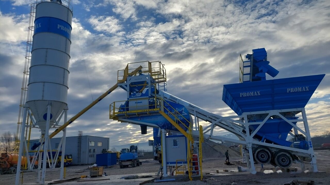 Promax Mobile Concrete Batching Plant PROMAX M100-TWN (100m³/h) - Бетонный завод: фото 4 Promax Mobile Concrete Batching Plant PROMAX M100-TWN (100m³/h) - Бетонный завод: фото 4