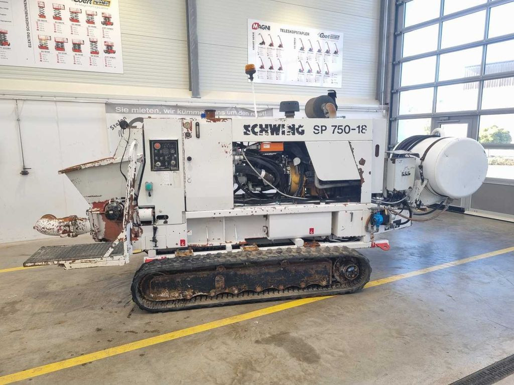 Betonpumpe Schwing SP 750-18 Gummiketten - Бетононасос стационарный: фото 4 Betonpumpe Schwing SP 750-18 Gummiketten - Бетононасос стационарный: фото 4