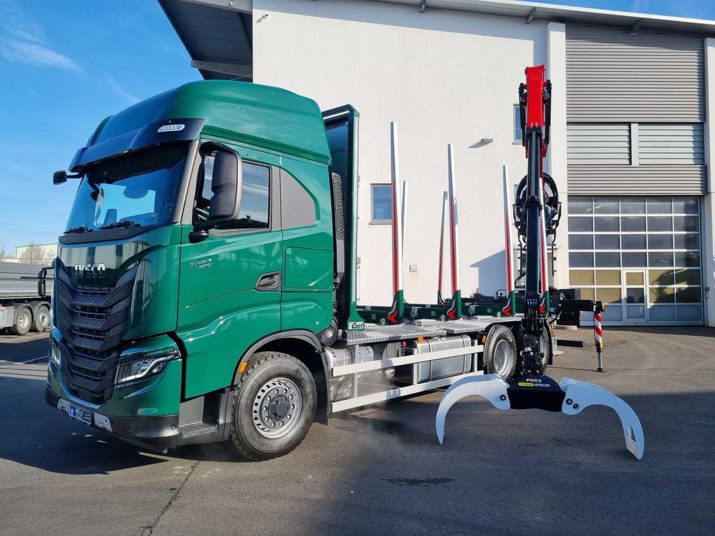 Iveco X-Way AS300X57 Z/P HR ON+ 6x4 (6x6 Hi Traction) - Лесовоз, Автоманипулятор: фото 1 Iveco X-Way AS300X57 Z/P HR ON+ 6x4 (6x6 Hi Traction) - Лесовоз, Автоманипулятор: фото 1