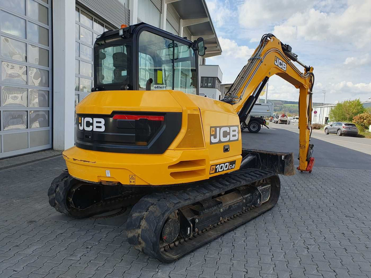 JCB 100C-2 / nur 471h! / 2022 / Lehnhoff HS08 - Гусеничный экскаватор: фото 3 JCB 100C-2 / nur 471h! / 2022 / Lehnhoff HS08 - Гусеничный экскаватор: фото 3