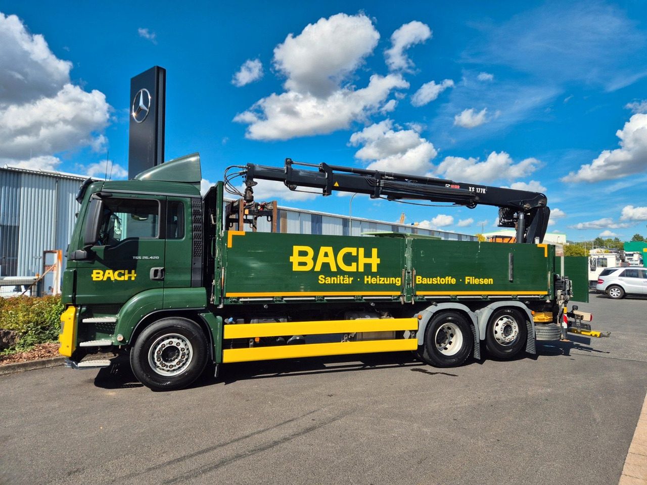 MAN TGS 26.420 6x2-4 LL Hiab 177K PRO 2 Stück - Грузовик бортовой/ Платформа: фото 4 MAN TGS 26.420 6x2-4 LL Hiab 177K PRO 2 Stück - Грузовик бортовой/ Платформа: фото 4