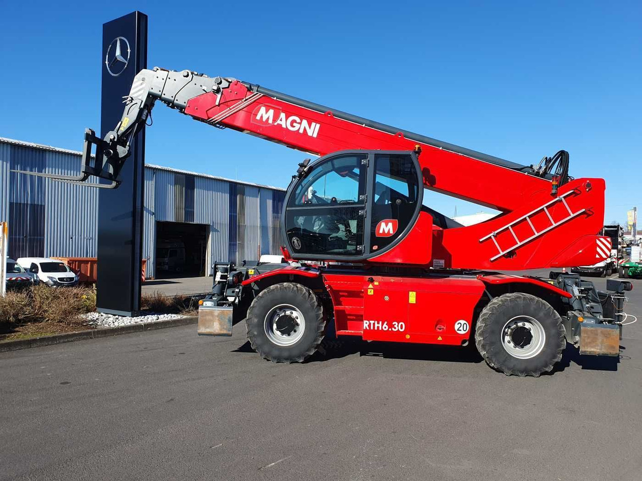 Magni RTH 6.30 Roto + Funk + Klima / nur 119h! - Колёсный погрузчик: фото 2 Magni RTH 6.30 Roto + Funk + Klima / nur 119h! - Колёсный погрузчик: фото 2