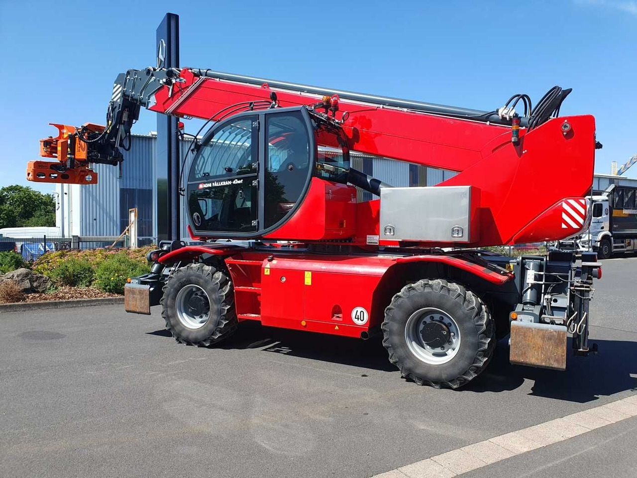 Magni RTH 6.30 SH / Fällkran / nur 559h / 2022 - Телескопический погрузчик: фото 3 Magni RTH 6.30 SH / Fällkran / nur 559h / 2022 - Телескопический погрузчик: фото 3