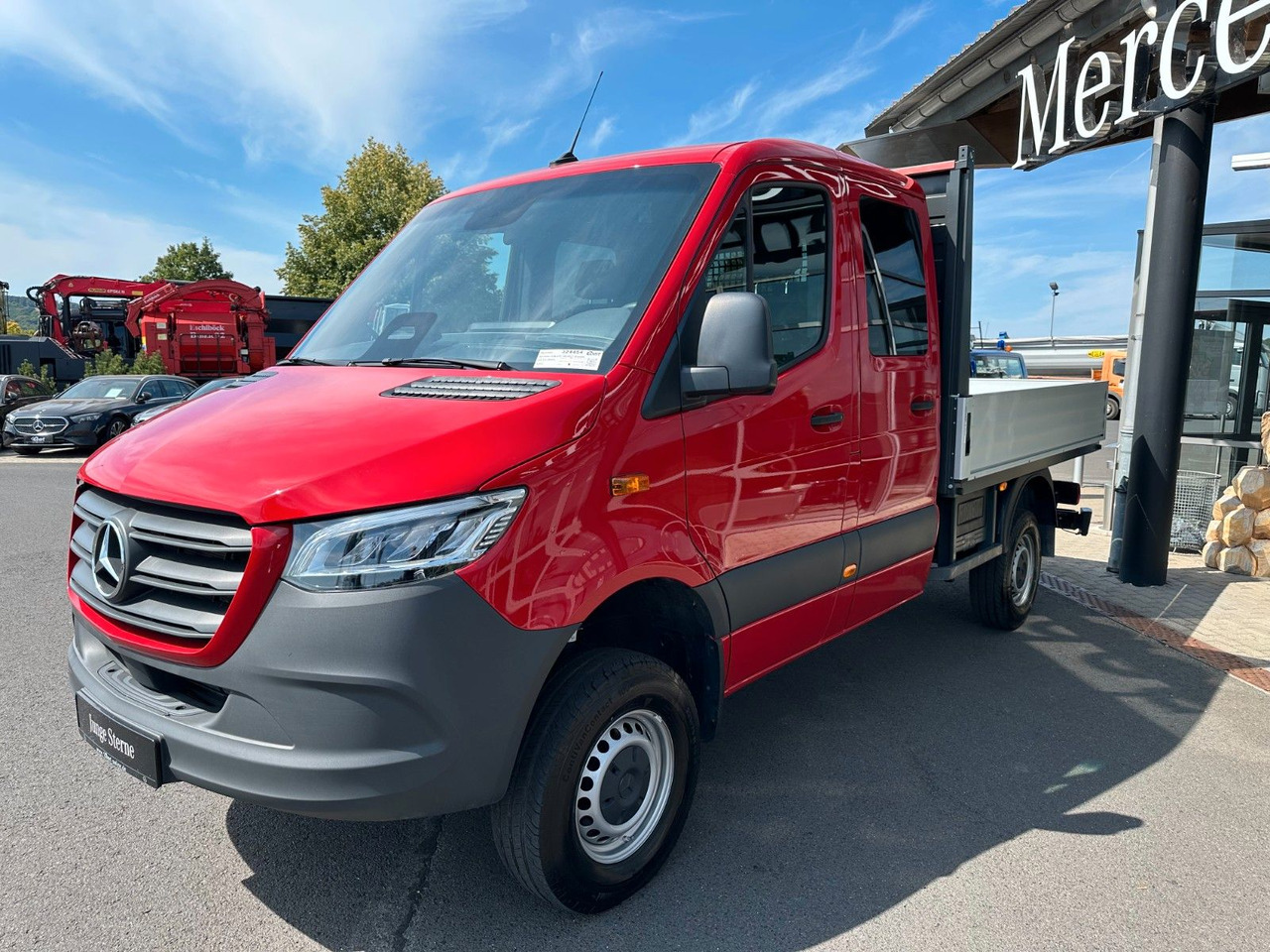 Mercedes-Benz Sprinter 319 CDI 4x4 DoKa Klima AHK3,5to - Тентованный фургон, Грузопассажирский фургон: фото 3 Mercedes-Benz Sprinter 319 CDI 4x4 DoKa Klima AHK3,5to - Тентованный фургон, Грузопассажирский фургон: фото 3