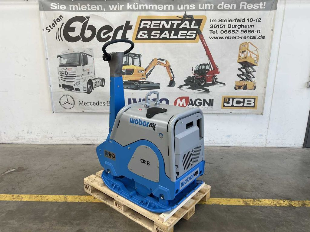 Weber CR 8 WSA Hatz-Diesel / 608 kg Rüttelplatte - Строительная техника: фото 1 Weber CR 8 WSA Hatz-Diesel / 608 kg Rüttelplatte - Строительная техника: фото 1