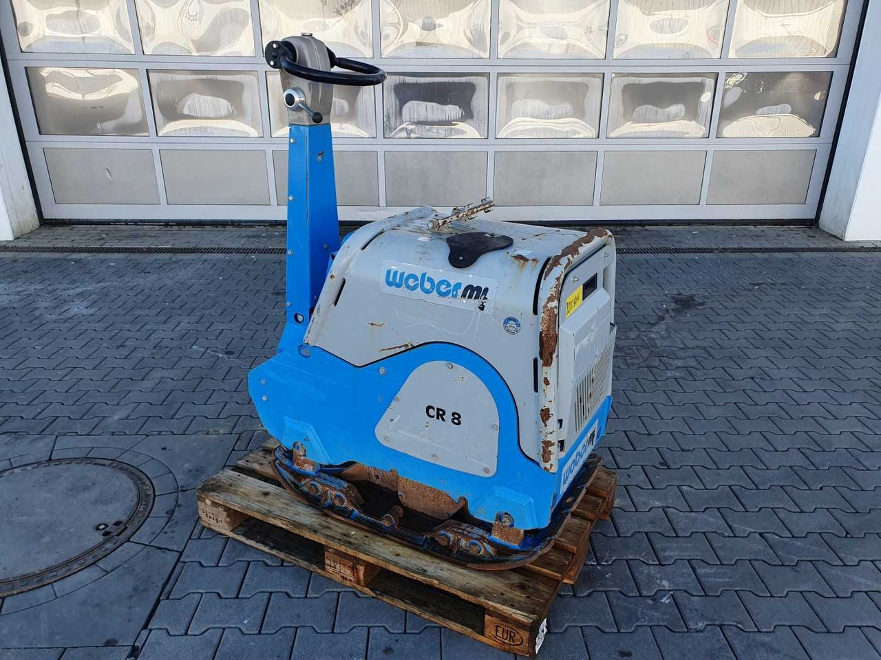 Weber CR 8 Hatz-Diesel 601kg Rüttelplatte 117 h - Виброплита: фото 1 Weber CR 8 Hatz-Diesel 601kg Rüttelplatte 117 h - Виброплита: фото 1