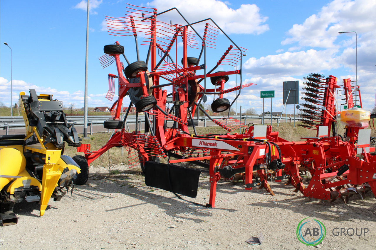 Harmak HT-745 double-rotor rake - Сеноворошилка: фото 1 Harmak HT-745 double-rotor rake - Сеноворошилка: фото 1