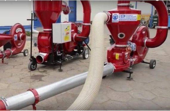 POM Augustów suction and force pneumatic conveyor T207/1 - Послеуборочное оборудование: фото 3 POM Augustów suction and force pneumatic conveyor T207/1 - Послеуборочное оборудование: фото 3