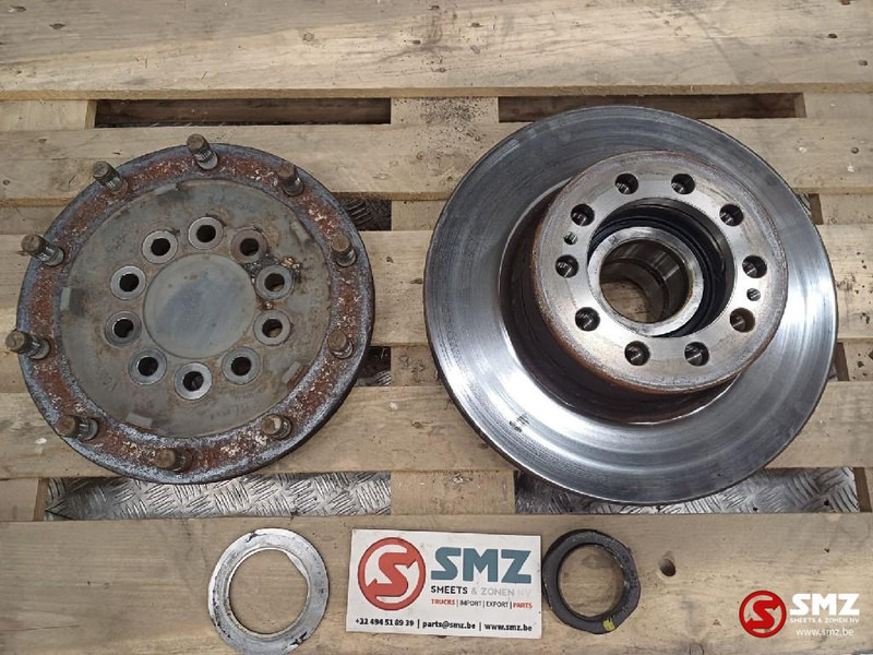 Mercedes-Benz Occ remschijf + wielnaafflens vooras Mercedes - Тормозной диск для Грузовиков: фото 1 Mercedes-Benz Occ remschijf + wielnaafflens vooras Mercedes - Тормозной диск для Грузовиков: фото 1