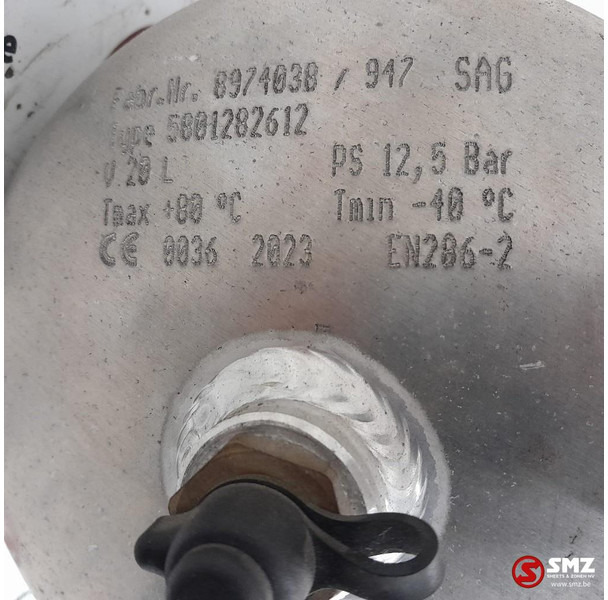 Iveco Occ luchtketel 20L 12,5Bar Iveco - Запчасти для Грузовиков: фото 3 Iveco Occ luchtketel 20L 12,5Bar Iveco - Запчасти для Грузовиков: фото 3