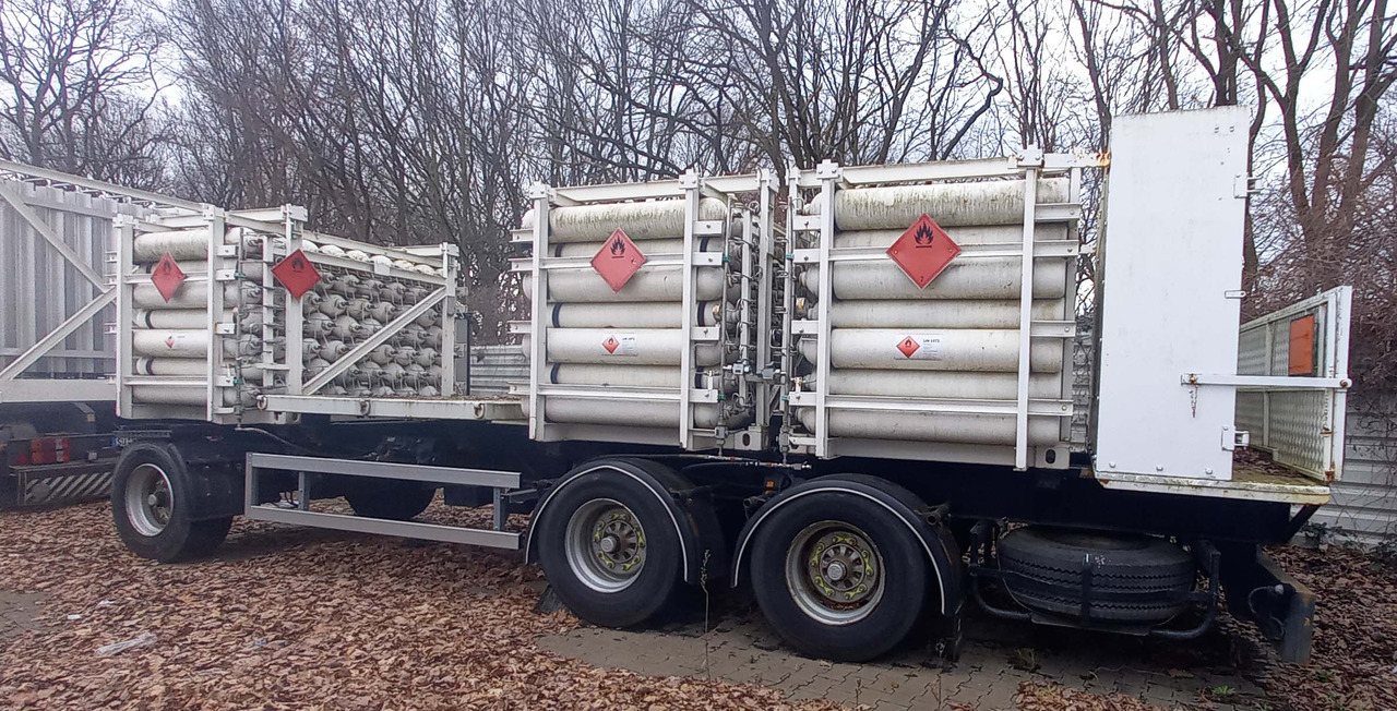 SAMRO Gas semi-trailer tube used for CNG Methane Erdgas 200 Bar - Прицеп: фото 2 SAMRO Gas semi-trailer tube used for CNG Methane Erdgas 200 Bar - Прицеп: фото 2