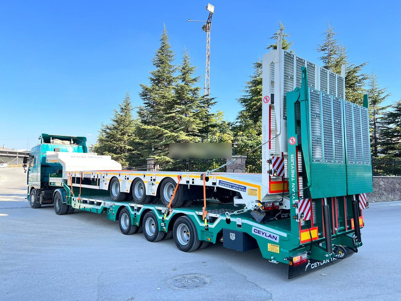 CEYLAN 3 AXLES STANDART & EXTENDABLE LOWBED - Низкорамный полуприцеп: фото 3 CEYLAN 3 AXLES STANDART & EXTENDABLE LOWBED - Низкорамный полуприцеп: фото 3