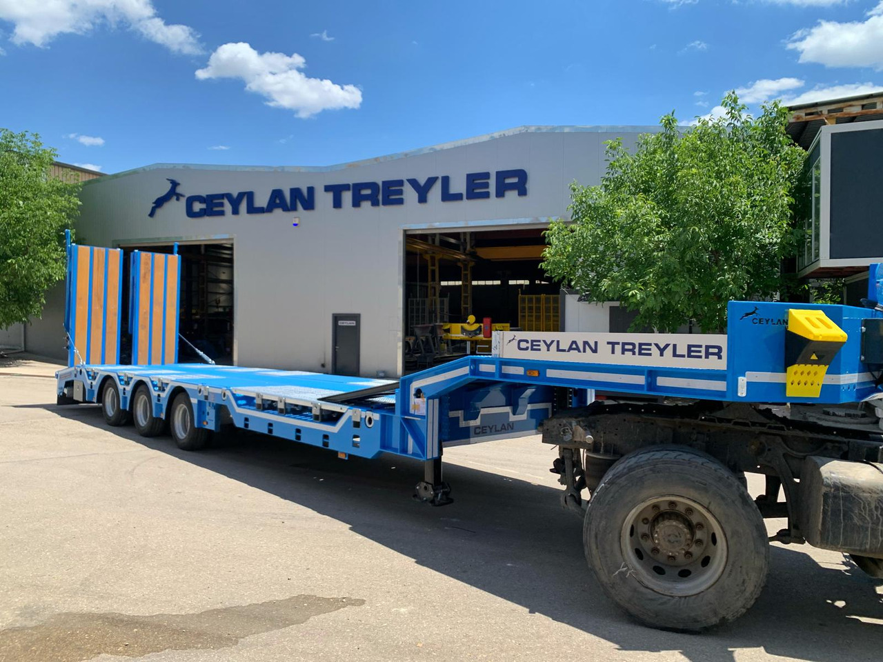 CEYLAN 3 AXLES STANDART & EXTENDABLE LOWBED - Низкорамный полуприцеп: фото 1 CEYLAN 3 AXLES STANDART & EXTENDABLE LOWBED - Низкорамный полуприцеп: фото 1