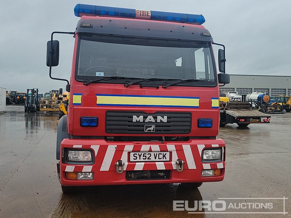 Пожарная машина 2002 MAN 4x2 Fire Engine, Automatic Gearbox (Reg. Docs. Available): фото 8