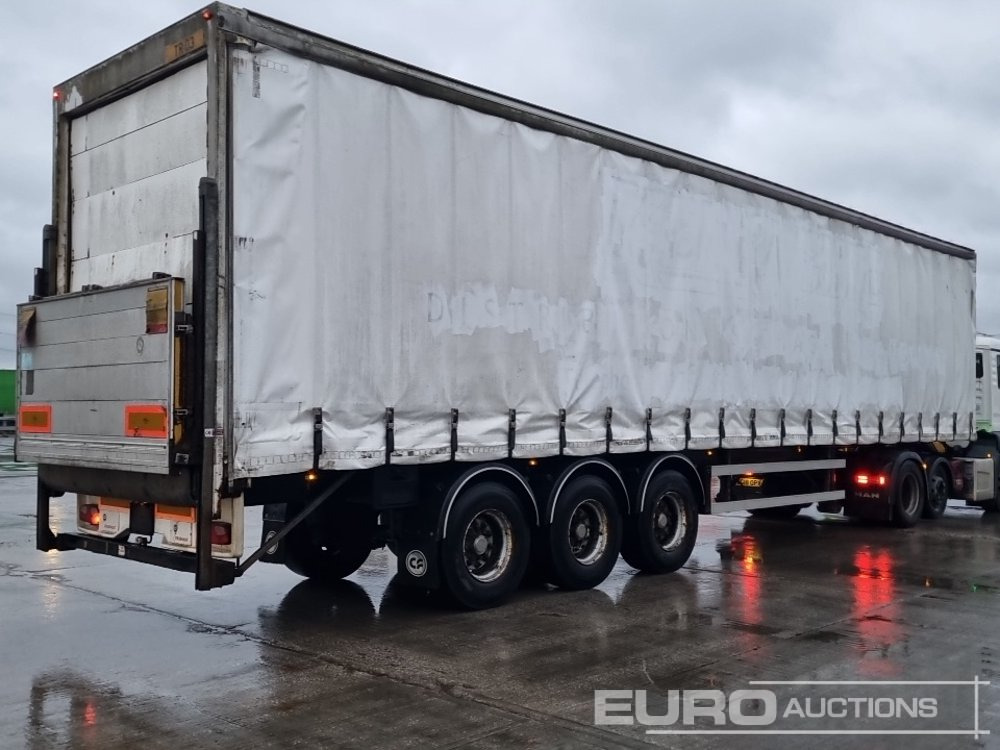 2004 Freuhauf Tri Axle Curtainsider Trailer, Tail Lift - Тентованный полуприцеп: фото 5 2004 Freuhauf Tri Axle Curtainsider Trailer, Tail Lift - Тентованный полуприцеп: фото 5