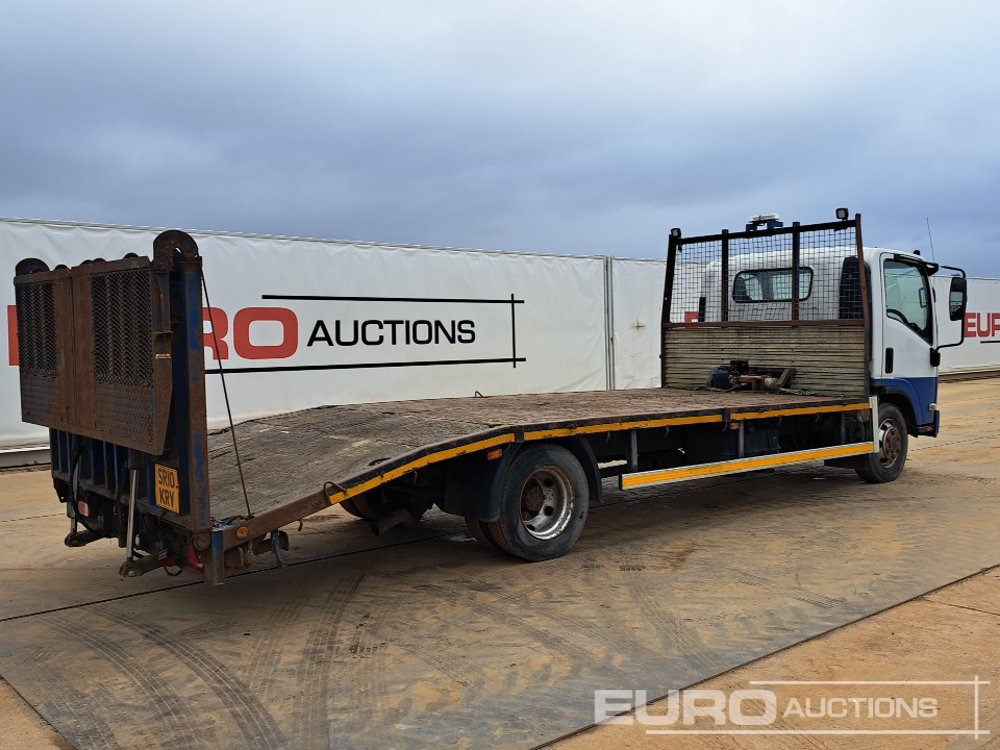 2010 Isuzu 4x2 Beavertail Plant Lorry, Auto Gearbox, Winch, Hydraulic Fliptoe Ramp - Грузовик бортовой/ Платформа: фото 5 2010 Isuzu 4x2 Beavertail Plant Lorry, Auto Gearbox, Winch, Hydraulic Fliptoe Ramp - Грузовик бортовой/ Платформа: фото 5