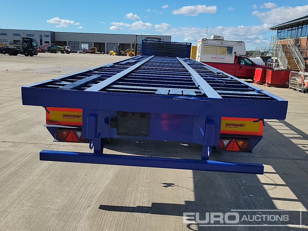 2010 SDC Tri Axle Flat Bed Trailer - Полуприцеп бортовой/ Платформа: фото 4 2010 SDC Tri Axle Flat Bed Trailer - Полуприцеп бортовой/ Платформа: фото 4