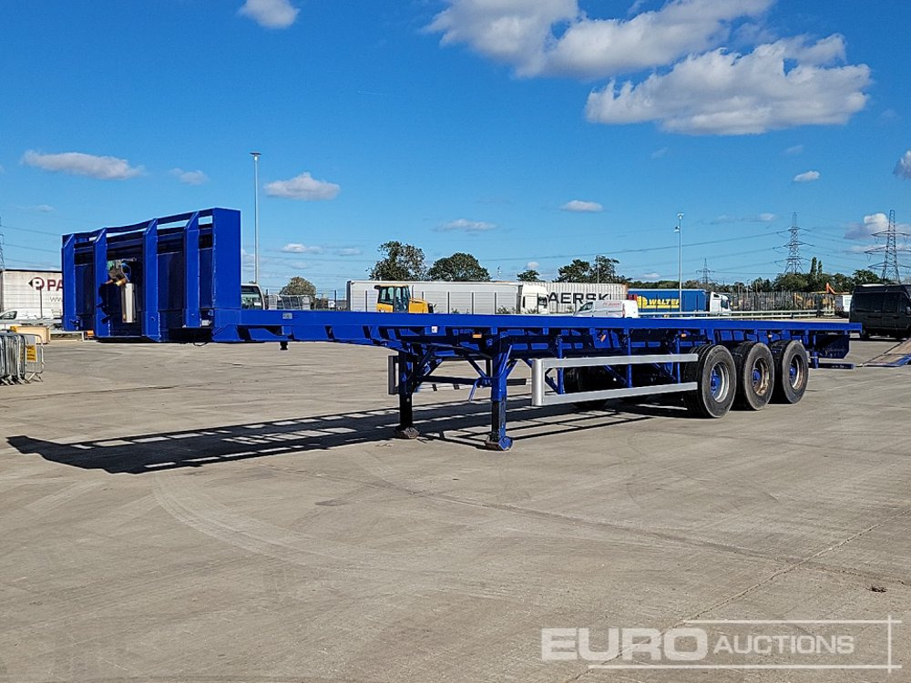2010 SDC Tri Axle Flat Bed Trailer - Полуприцеп бортовой/ Платформа: фото 1 2010 SDC Tri Axle Flat Bed Trailer - Полуприцеп бортовой/ Платформа: фото 1
