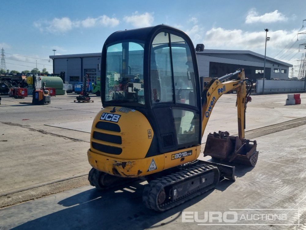 2012 JCB 8018 - Мини-экскаватор: фото 5 2012 JCB 8018 - Мини-экскаватор: фото 5