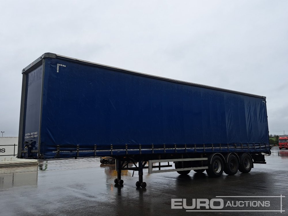 2012 SDC 45' Tri Axle Flat Trailer, BPW Axles - Тентованный полуприцеп: фото 1 2012 SDC 45' Tri Axle Flat Trailer, BPW Axles - Тентованный полуприцеп: фото 1