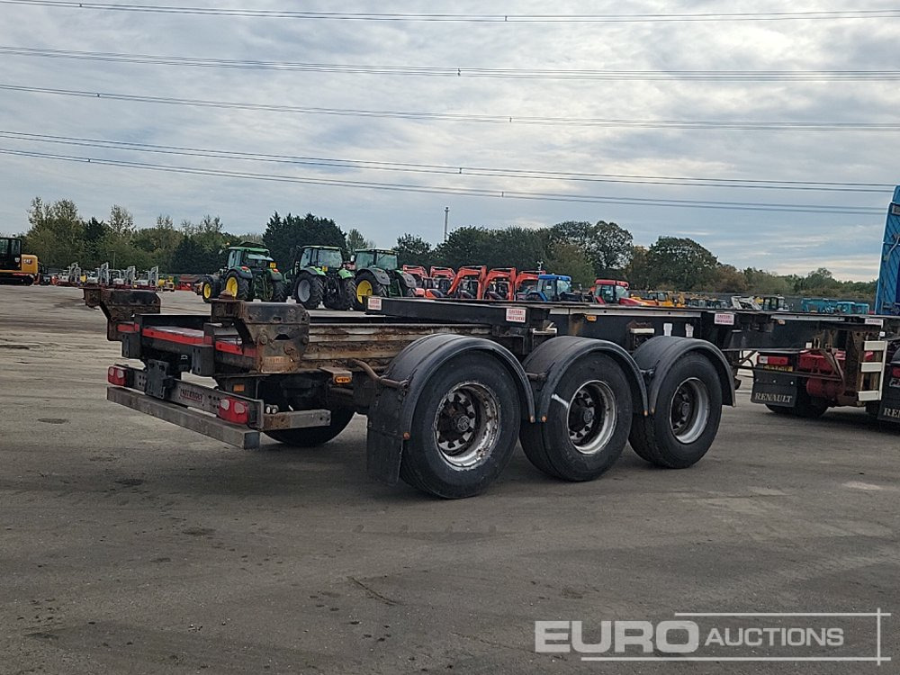 2013 Cartwright Tri Axle Skeleton Trailer, Twist & Lock - Полуприцеп бортовой/ Платформа: фото 5 2013 Cartwright Tri Axle Skeleton Trailer, Twist & Lock - Полуприцеп бортовой/ Платформа: фото 5