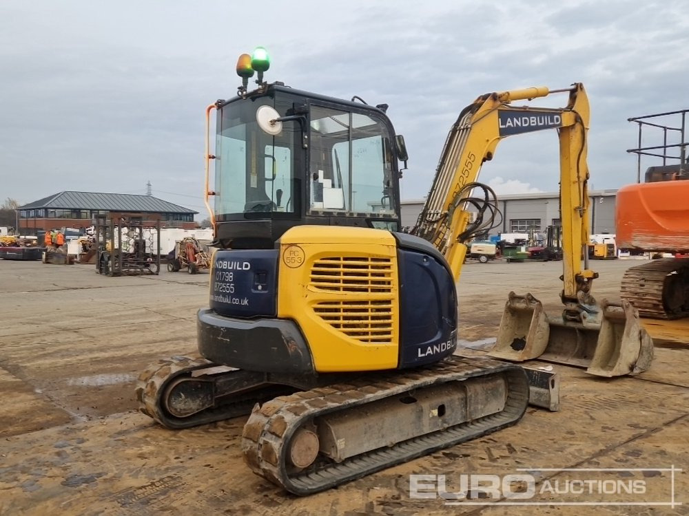 2013 Komatsu PC55MR-3 - Мини-экскаватор: фото 5 2013 Komatsu PC55MR-3 - Мини-экскаватор: фото 5