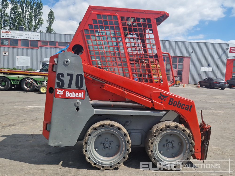 Мини-погрузчик с бортовым поворотом 2014 Bobcat S70: фото 6