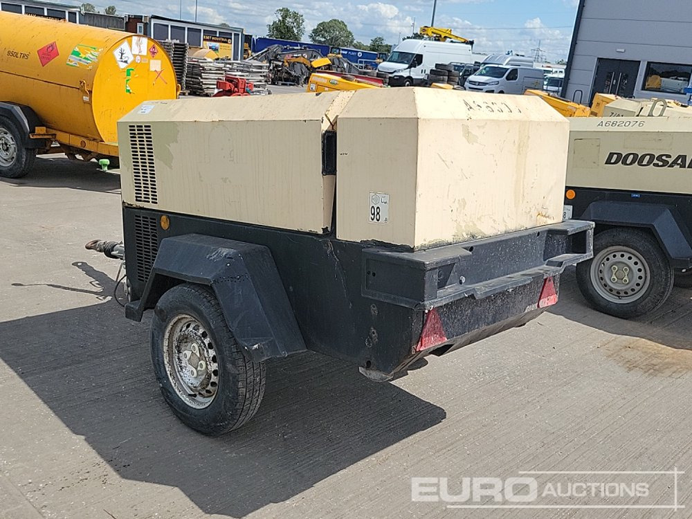 2014 Doosan Single Axle Compressor - Воздушный компрессор: фото 3 2014 Doosan Single Axle Compressor - Воздушный компрессор: фото 3