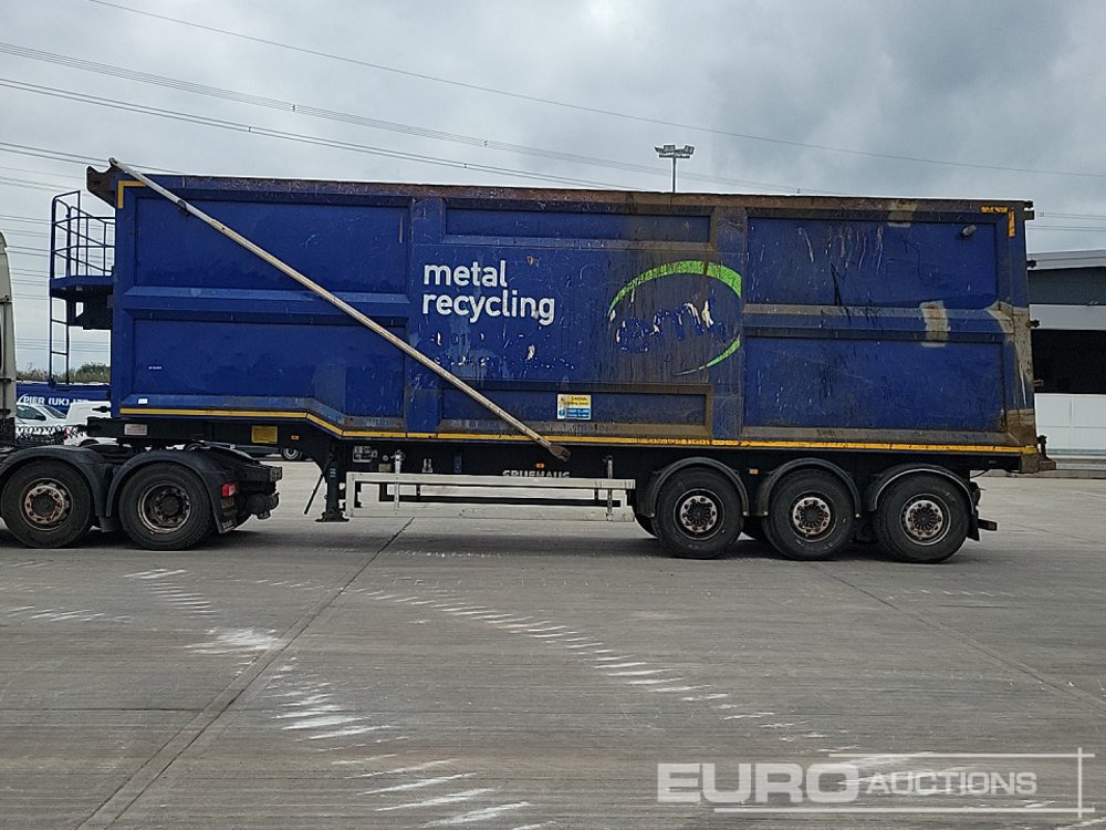 2014 Fruehauf Tri Axle Bulk Tipping Trailer, Easy Sheet - Самосвальный полуприцеп: фото 2 2014 Fruehauf Tri Axle Bulk Tipping Trailer, Easy Sheet - Самосвальный полуприцеп: фото 2
