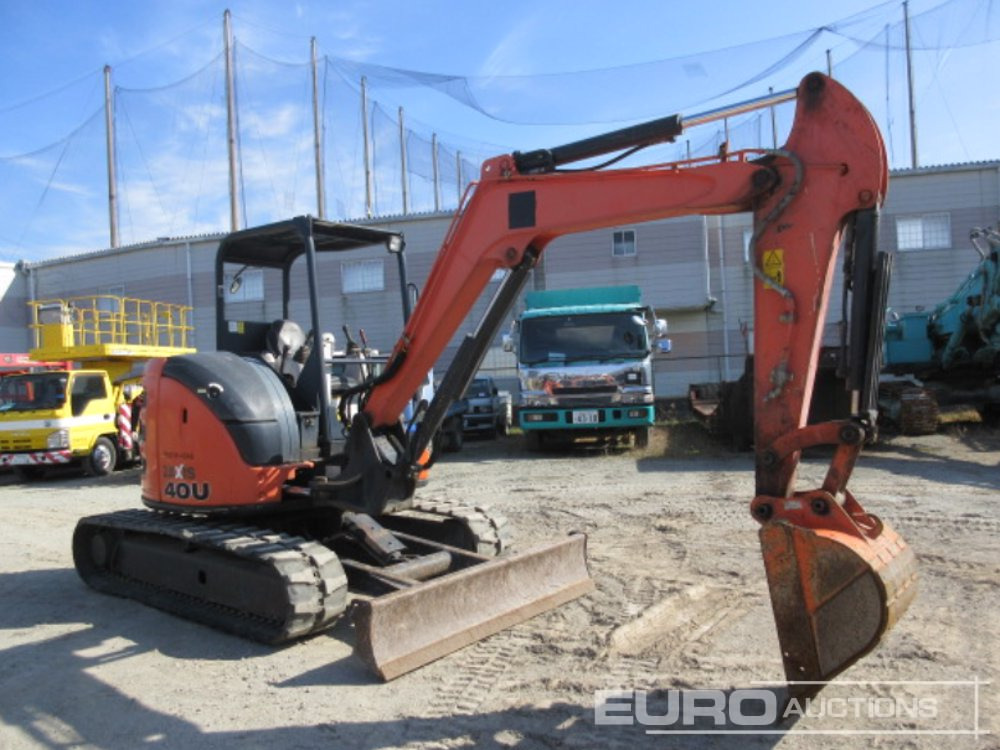 2014 Hitachi ZX40U-5A Rubber Tracks, Blade, Offset, Piped - Мини-экскаватор: фото 2 2014 Hitachi ZX40U-5A Rubber Tracks, Blade, Offset, Piped - Мини-экскаватор: фото 2