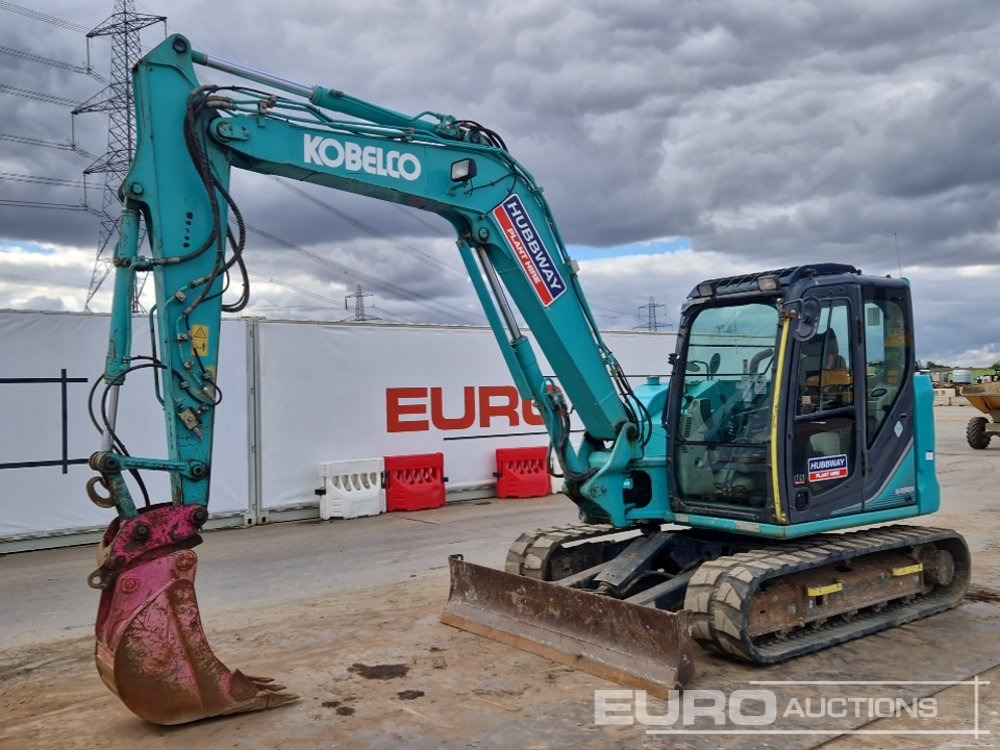 2014 Kobelco SK85MSR-3E - Мини-экскаватор: фото 1 2014 Kobelco SK85MSR-3E - Мини-экскаватор: фото 1