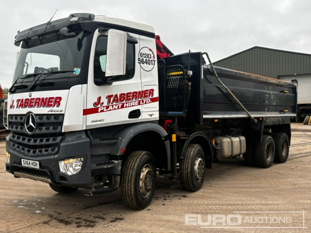 2014 Mercedes 3240 - Самосвал, Автоманипулятор: фото 1 2014 Mercedes 3240 - Самосвал, Автоманипулятор: фото 1