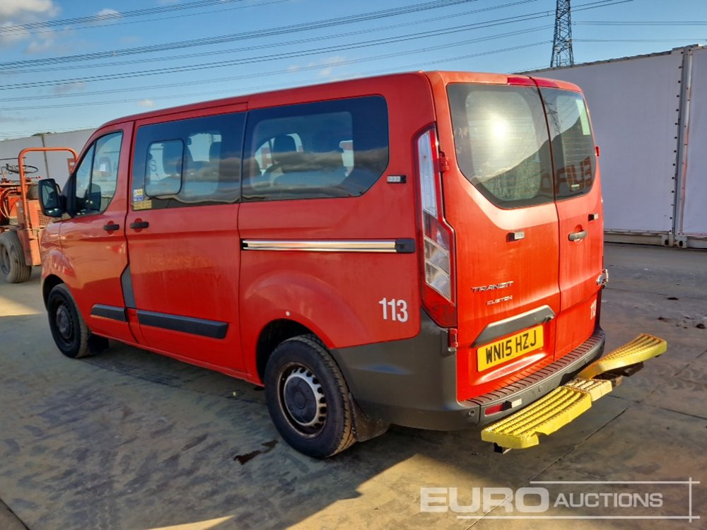 2015 Ford Transit Custom 310 - Пассажирский фургон: фото 3 2015 Ford Transit Custom 310 - Пассажирский фургон: фото 3