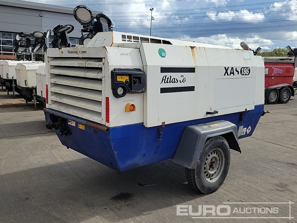 2016 Atlas Copco XAS186 - Воздушный компрессор: фото 5 2016 Atlas Copco XAS186 - Воздушный компрессор: фото 5