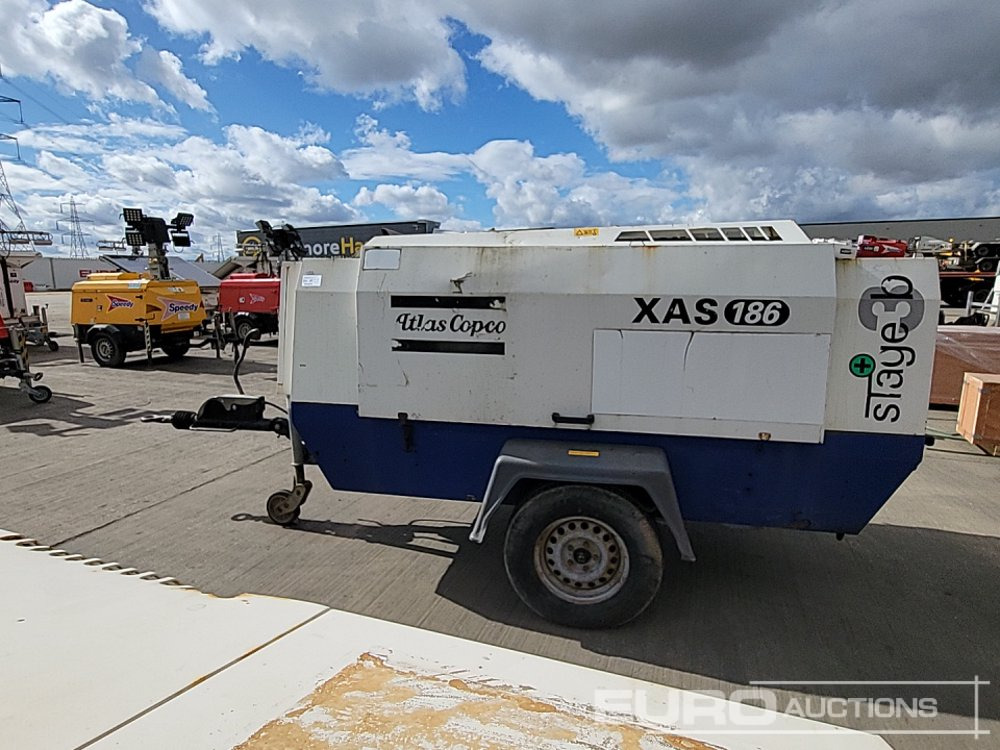 2016 Atlas Copco XAS186 - Воздушный компрессор: фото 2 2016 Atlas Copco XAS186 - Воздушный компрессор: фото 2