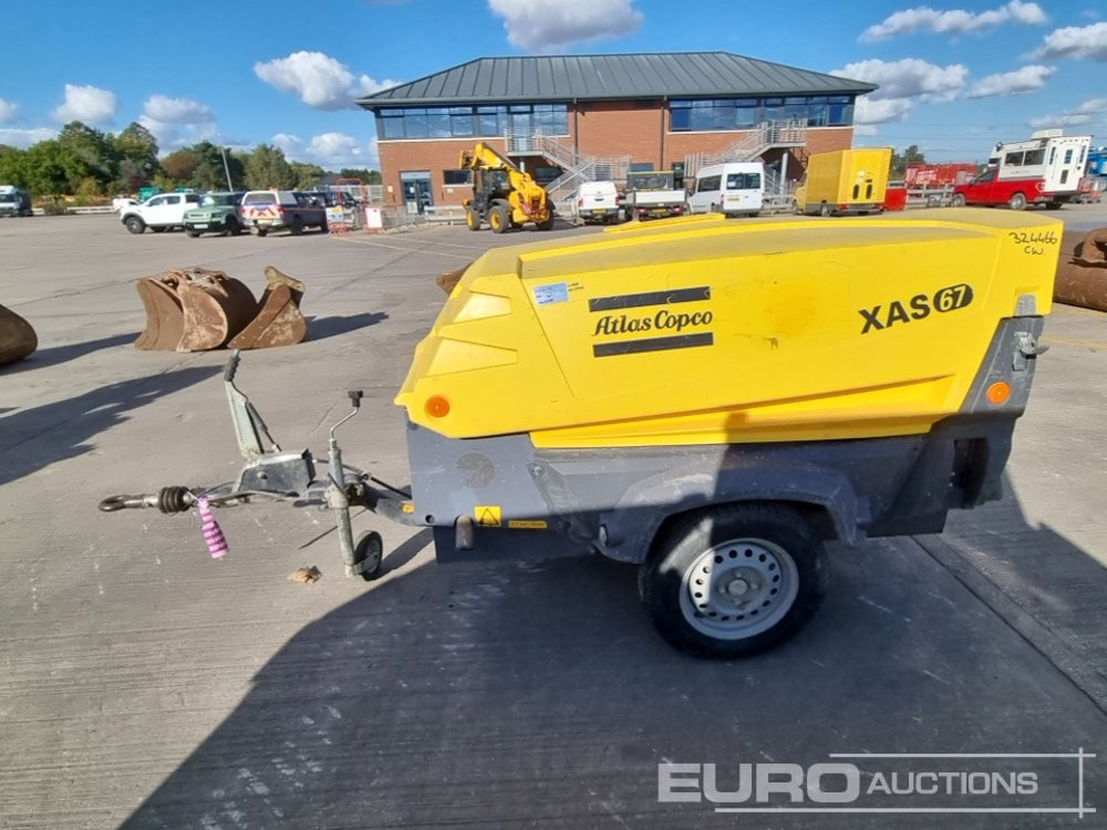 2016 Atlas Copco XAS67KD - Воздушный компрессор: фото 2 2016 Atlas Copco XAS67KD - Воздушный компрессор: фото 2