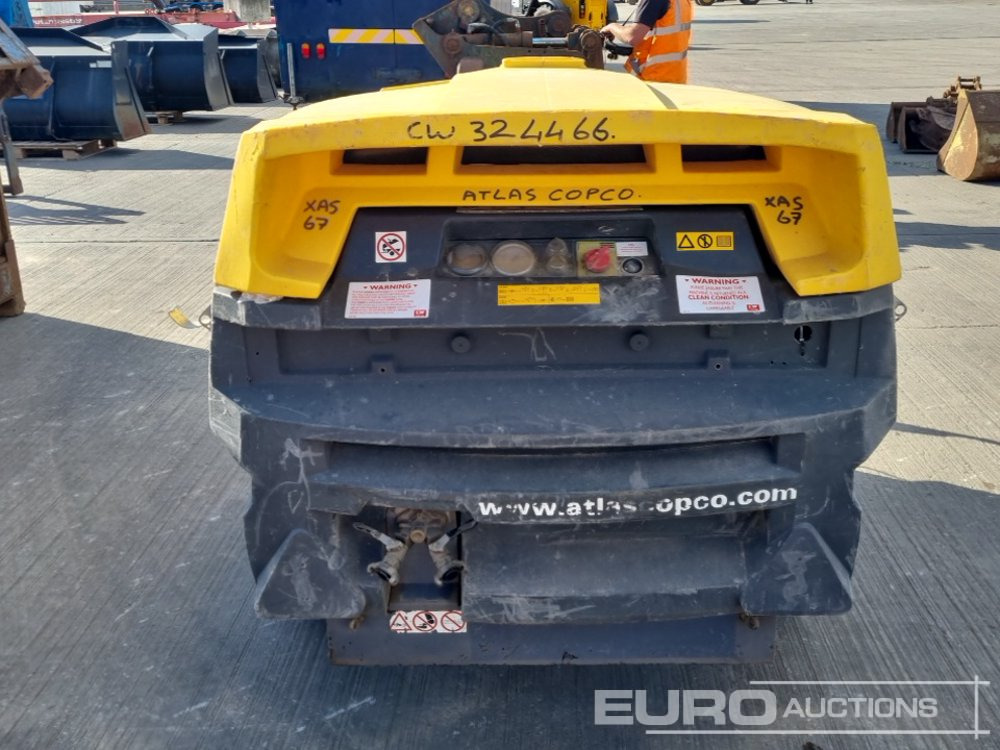 2016 Atlas Copco XAS67KD - Воздушный компрессор: фото 4 2016 Atlas Copco XAS67KD - Воздушный компрессор: фото 4