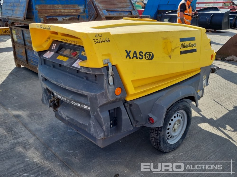 2016 Atlas Copco XAS67KD - Воздушный компрессор: фото 5 2016 Atlas Copco XAS67KD - Воздушный компрессор: фото 5